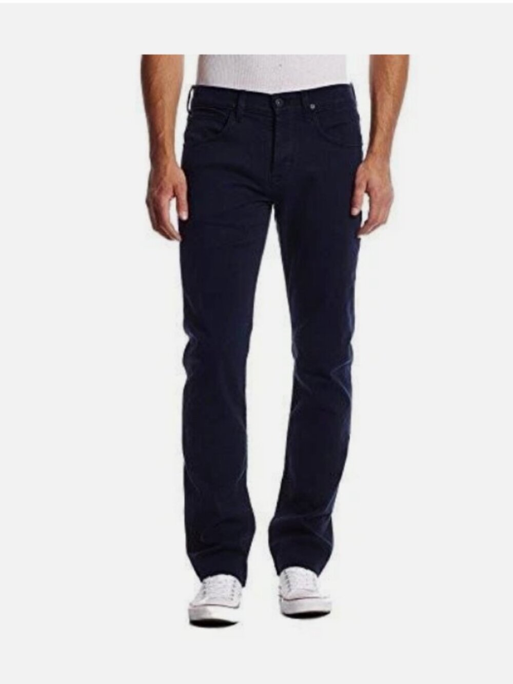 MENS HUDSON BYRON 5 POCKET MIDNIGHT BUTTON-FLY PANTS - 29x29